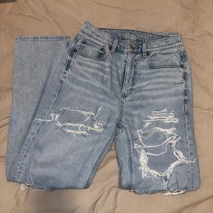 American Eagle baggy straight jeans size-8